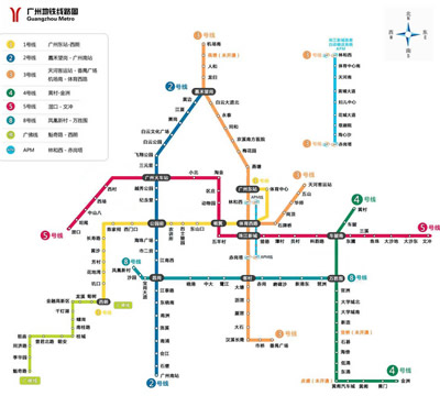 广州地铁最新概览，繁华都市的脉络与变迁