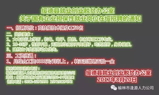 靖边在线最新招聘信息及其社会影响分析