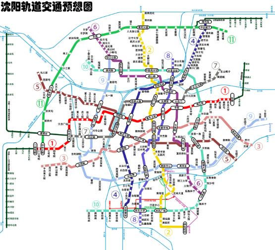 沈阳地铁最新线路图，城市脉络的崭新展示