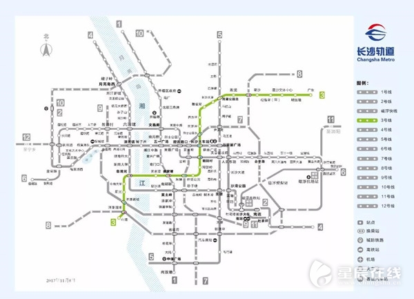 地铁3号线最新线路图，城市新动脉连接线