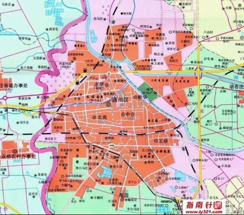 最新通州区地图，揭秘城市发展的脉络