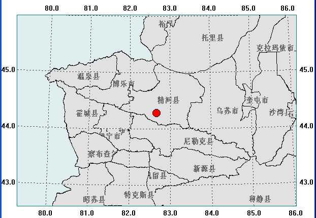 乌鲁木齐今日地震最新消息